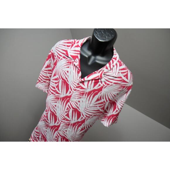 Express Rayon Hawaiian Shirt Button Up Floral Short Sleeve Mens Sz XL - Picture 4 of 9